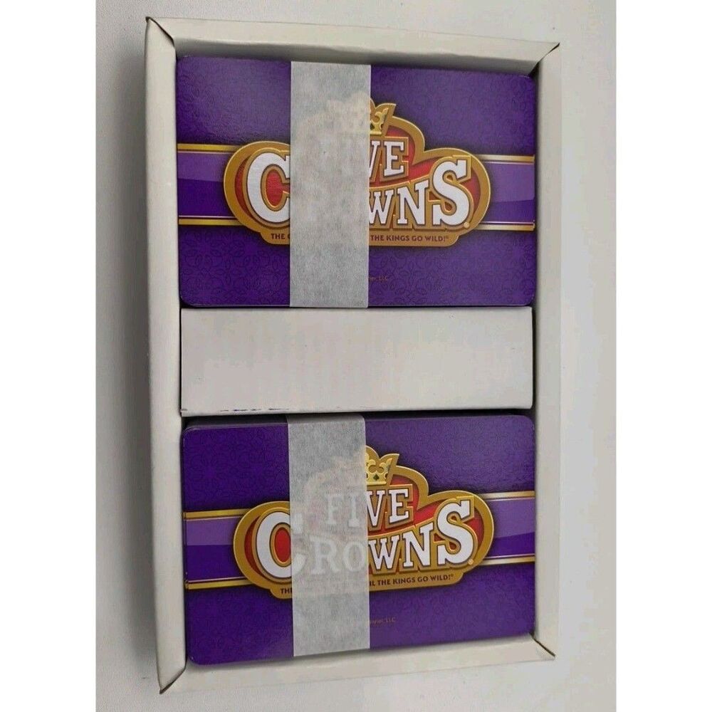 2025 Five Crowns Rummy Style Card Game - New In Damaged Box - Picture 5 of 5